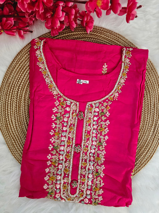 "DHRITI" Premium Silk Festive Suit